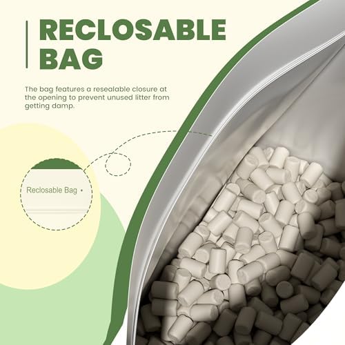 Enhanced Cat Litter Pellets, Generic Litter Refills Exclusively for Shifting Litter Box Systems, Dehydrating Pellets, Zeolite, Long-Lasting Odor Control (Enhanced Cat Litter Pellets, 14LBS) - Image 4