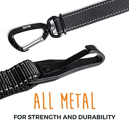 Mighty Paw Dog Seat Belt For Car - LATCH Compatible Adjustable Dog Seatbelt Harness for Small, Medium and Large Pets. Distraction Free Driving, Heavy-Duty Design with Aviation Grade Aluminum Carabiner - Image 6