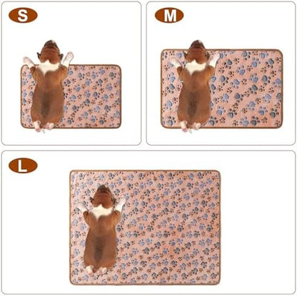 CADONO 1 Pack 3 Blankets for Dog Puppy Cat (Small 23x16'', Grey) - Image 2