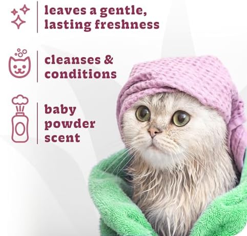 Espree Gentle Fresh Kitten Shampoo & Conditioner, Cat Shampoo, 12oz - Image 3