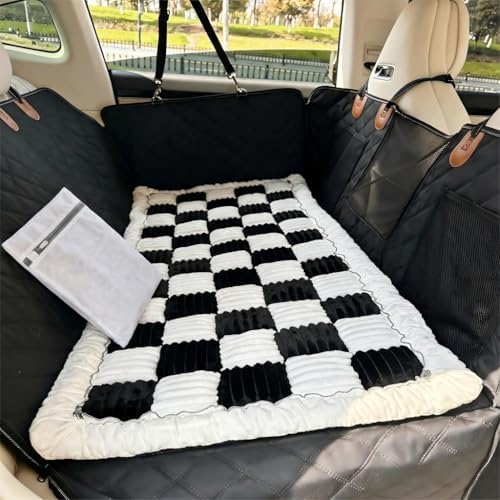 RYNVALE 59"x 27.6" Thickened Dog Bed Mat for Car Back Seat with Laundry Bag by RYNVALESTUDIO