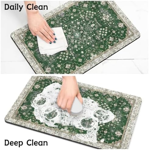 Pet Food Mats for Floor, Absorbent Dog Mat for Food and Water Dispenser Mat, Dog Food Mat Quick Dry Cat Food Mat Pet Supplies - Image 7