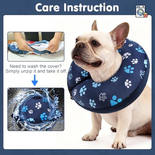BEAUTYZOO Dog Cone Collar Alternative After Surgery,Pet Neck Donut E‑Collar - Image 5