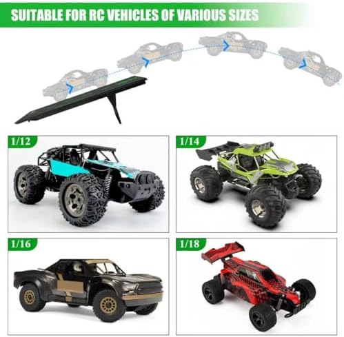 RC Car Ramp Jumping Takeoff Obstacle for 1/12 1/14 1/16 1/18 1/24 Scale Car - Image 5
