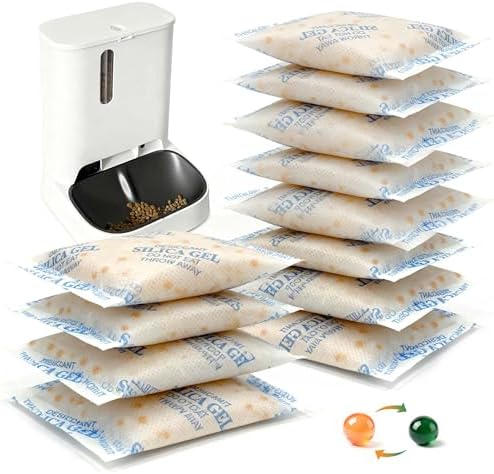 12PCS Color-Changing Desiccants for PETLIBRO Automatic Feeder by PurifyLogix