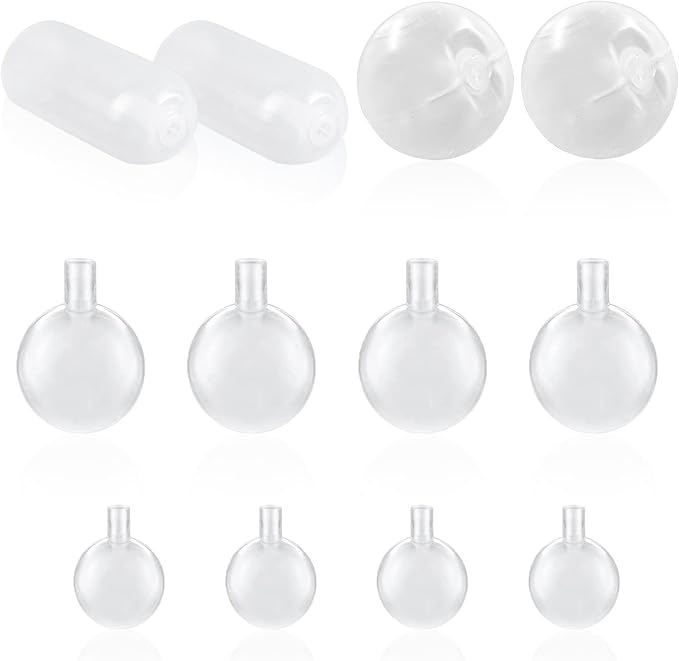 Wishlotus Plastic Squeakers, 12Pcs Replacement Squeakers for Dog Toys, Noise Maker Insert Replacement for Dog Toys for Old Toys Fixing and DIY Plush Toy
