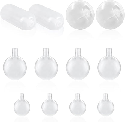 Wishlotus Plastic Squeakers, 12Pcs Replacement Squeakers for Dog Toys, Noise Maker Insert Replacement for Dog Toys for Old Toys Fixing and DIY Plush Toy