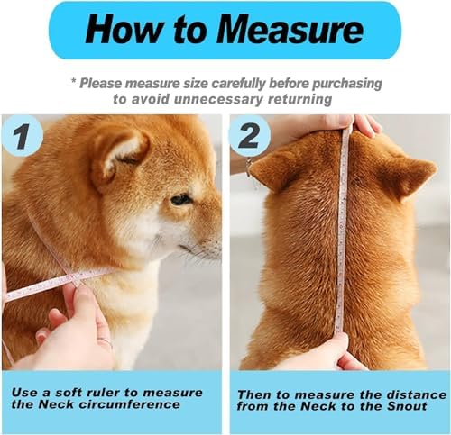Supet Dog Cone Collar Adjustable After Surgery, Comfortable Pet Recovery Collar & Cone for Large Medium Small Dogs, Elizabethan Dog Neck Collar Plastic Practical - Image 6