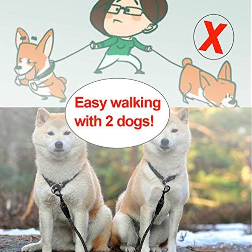 5 FT Double Dog Leash Coupler Extension Rope for Two Dogs Walking - Image 7