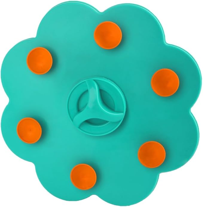 2 in 1 Lick Mat for Crate Training, Dog Slow Feeder Anxiety Relief Enrichment Pad with Suction Cups, Dishwasher Safe, BPA-Free Silicone for Small & Medium Dogs, 1 Pack
