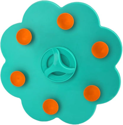 2 in 1 Lick Mat for Crate Training, Dog Slow Feeder Anxiety Relief Enrichment Pad with Suction Cups, Dishwasher Safe, BPA-Free Silicone for Small & Medium Dogs, 1 Pack