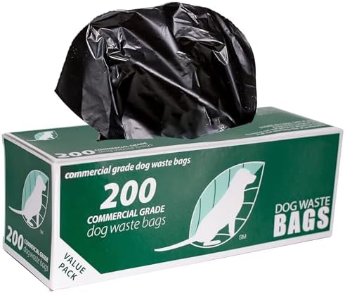 Zero Waste USA Heavy Duty Dog Waste Station Bags, 1 Roll = 200 bags by ZEROWASTEUSA