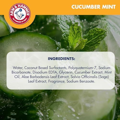 Arm & Hammer 2-in-1 Dog Shampoo & Conditioner, Cucumber Mint, 24 Fl Oz - Image 4