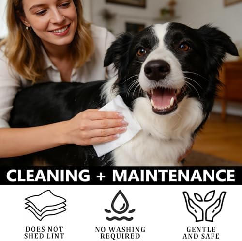 Dog Wipes for Cleaning & Deodorizing - 2 Packs of 80 Dog Wipes Each - Unscented Pet Wipes for Paws, Butt & Body - Grooming Wipes for Puppies & Adult Dogs - Gentle on Skin - Image 5