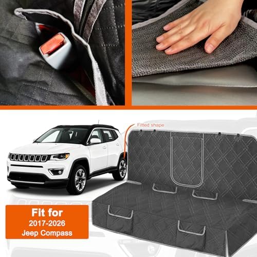 Dog Car Seat Cover Fit for 2017-2026 Jeep Compass - Image 2