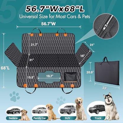 Chumajor XL Back Seat Extender for Dogs, Hard Bottom, Waterproof,400 lb - Image 5