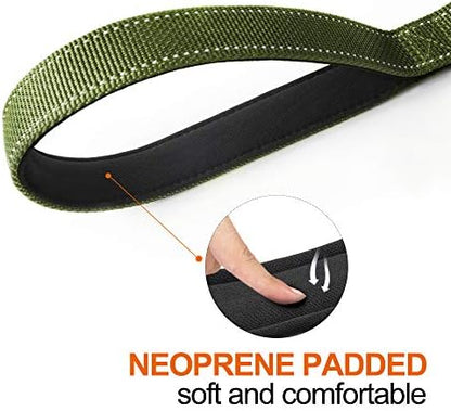Twoear 5FT 1IN Heavy Duty Dog Leash for Large Dogs with 2 Padded Handles - Image 4