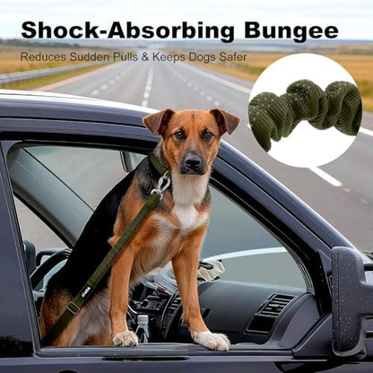 Dog Seat Belt for Car, Car Harness with Locking Aluminum Hook - Image 3