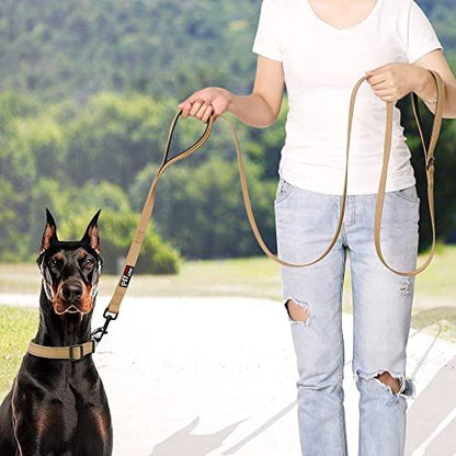 Plutus Pet Double Handle Dog Leash, 5 FT Long, for Medium Large Dogs - Image 4