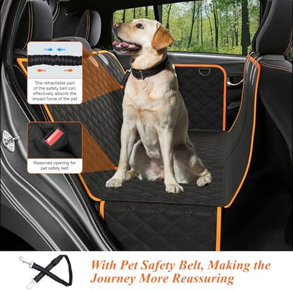 ICWEIMEI Dog Car Seat Cover, Waterproof Back Seat Covers for Dog Travel Non-Slip Pet Car Seat Protector Pet Car Seat Cover for Cars Trucks SUV - Image 3
