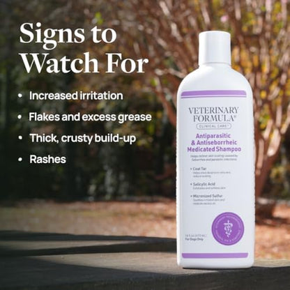 Veterinary Formula Clinical Care Antiparasitic Shampoo, 16 oz, 2-Pack - Image 2