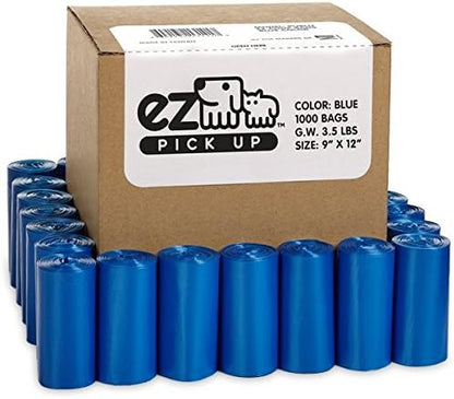 Pet Waste Disposal Bags - 1000 Dog Poop Pick Up Bags