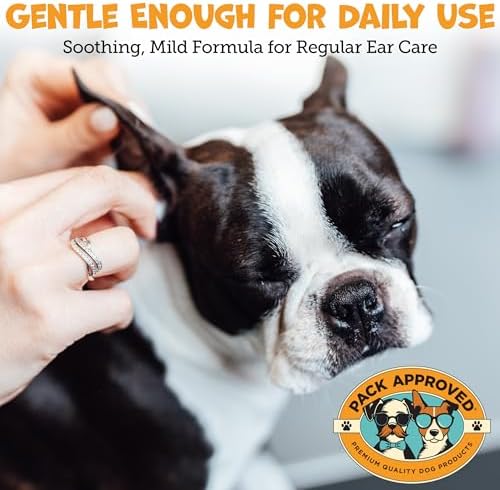 Pack Approved Ear Wipes for Dogs with Aloe Vera & Eucalyptus - 100 Wipes - Image 5