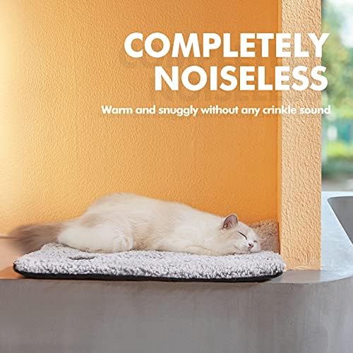 Mora Pets Self Warming Cat Bed Self Heating Cat Dog Mat Pet Pad Extra Warm - Image 2