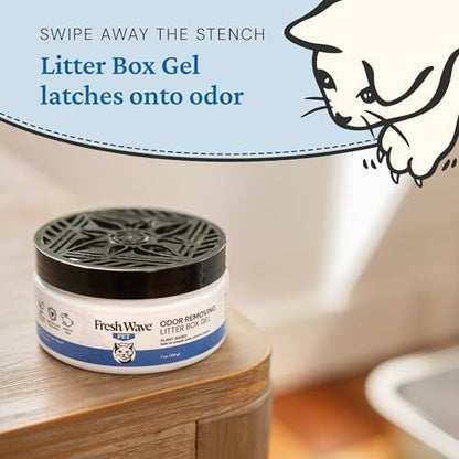 Fresh Wave Odor Removing Litter Box Gel, 7 oz. | Safer Pet Odor Eliminator for Home and Litter Box Area (Pack of 2) - Image 4