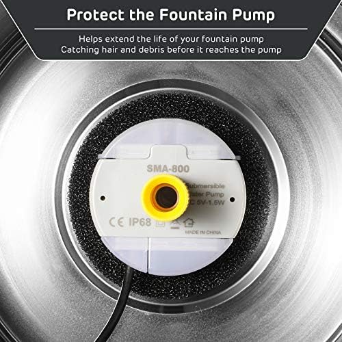 iPettie Water Fountain Sponge, or Foam Filters, 4 Packs - Image 3