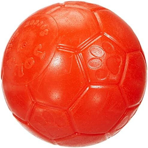 Jolly Pets Large Soccer Ball Floating-Bouncing Dog Toy, 8 inch Diameter, Orange - Image 4
