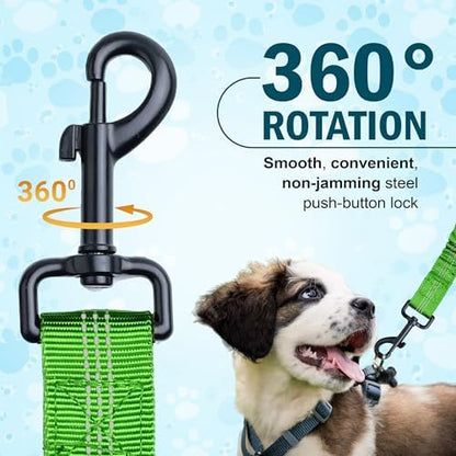 Hands Free Dog Leash with Waist Belt and Bungee for Walking - Image 4