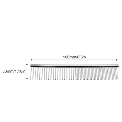DIY Stainless Steel Repair Comb Pet Grooming Comb Dog Brush Paper Quilting Tool
