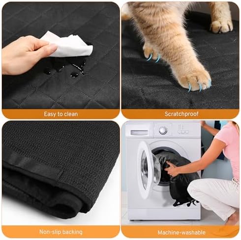 Dog Car Seat Cover Back Seat for Chevy Silverado/GMC Sierra 1500 2500 HD - Image 5