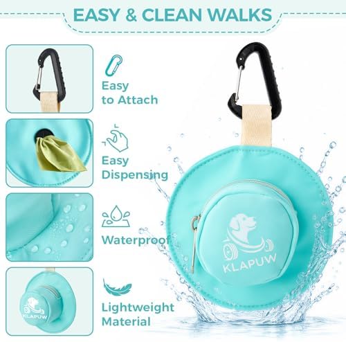 Dog Poop Bag Holder Hat-Shaped, Cute Dog Waste Bag Dispenser Waterproof - Image 4