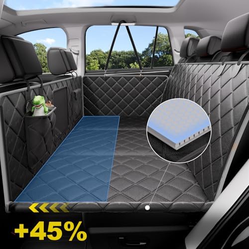 Back Seat Extender for Dogs, 500LBs Hard Bottom Dog Car Seat Cover - Image 2