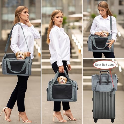 EliteField Deluxe Soft Pet Carrier for Cats and Dogs (3-Year Warranty) - Image 3