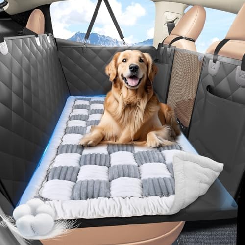 Dog Bed for Car Back Seat, Non-Slip Backseat Pet Mat Standard, 51''X23.5'' by ROUWINNE