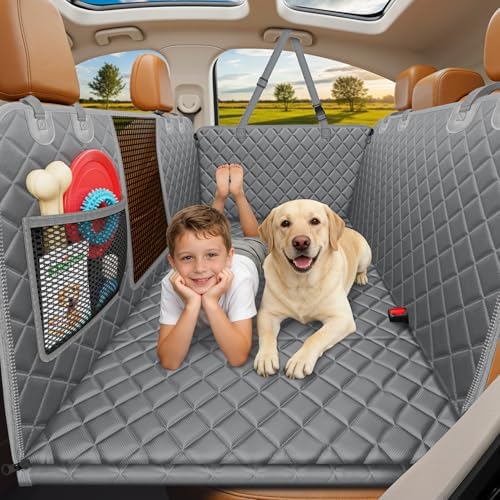 URPOWER Hard Bottom Dog Car Seat Cover, Back Seat Extender for Cars & SUVs by URPOWER