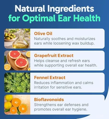 Dog Ear Cleaner Drops with 1% Hydrocortisone, Natural Infection Treatment for Dogs and Cats, Yeast Infection and Itchy Ear Relief, 2 fl oz - Image 3