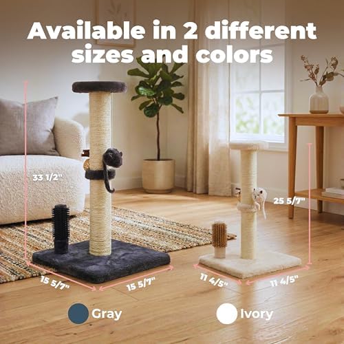 Best Pet Supplies Catify Cat Scratching Post - Beige H: 33" - Image 6