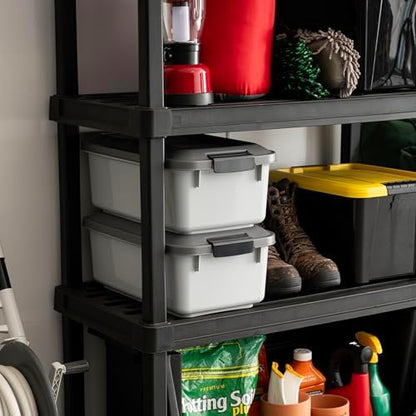 IRIS USA Dog Food Storage Container, 2-Pack, Up to 14 lbs, Gray - Image 3