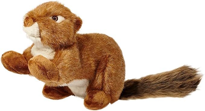 Fluff & Tuff SQUEAKERLESS Red Squirrel