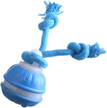 Auto Bouncing Pet Toy with Noise Maker ABS Indoor Outdoor Use for Puppy Exercise Chew Interactive Pet Ball