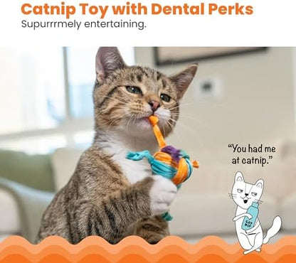 Catstages Tons of Tails Dental Catnip Cat Toy (Pack of 2) - Image 3