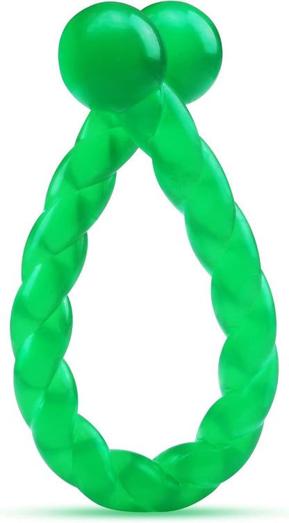 Ycozy Dog Chew Toys 19'' Long for Medium/Large Dogs Aggressive Chewers, Rubber Dog Rope Toys Knot Teething Toys Almost Indestructible