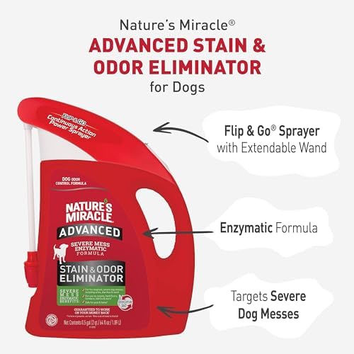 Nature's Miracle Advanced Dog Stain & Odor Eliminator Foam, 64 oz - Image 3