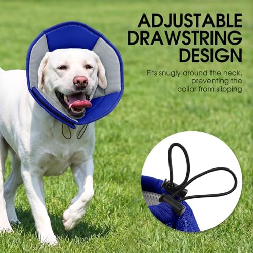 Dog Cones for Medium Dogs Soft Cone for Dogs to Stop Licking - Image 4