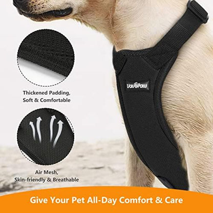 VavoPaw Dog Seat Belt Vest Harness for Car, 2 in 1 Seatbelt Buckle - Image 3