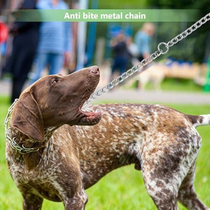 Hypeety Double-Head Dog Leash Chain Heavy Duty Twin Lead for 2 Dogs, XL - Image 6